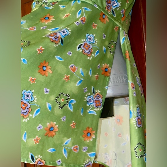 Heatwave Brand Green Summer Tank.  Size Medium - Picture 2 of 5